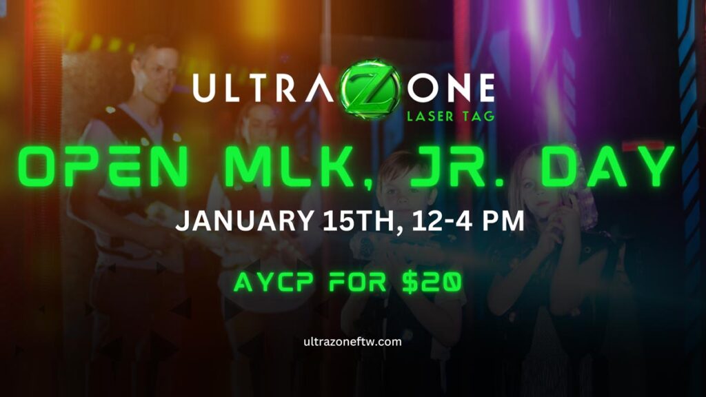 Looking for a fun and exciting way to spend Martin Luther King Jr. Day with your kids and friends? Look no further than Ultrazone Laser Tag in Ft. Wayne, Indiana!